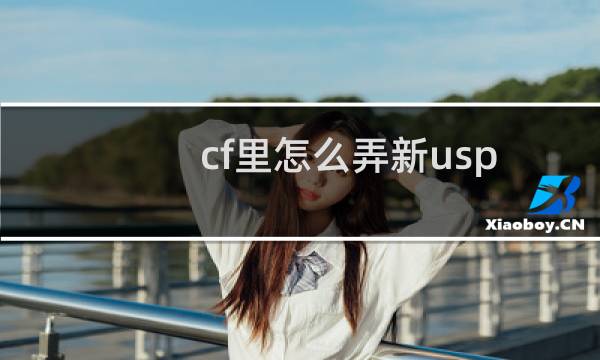 cf里怎么弄新usp