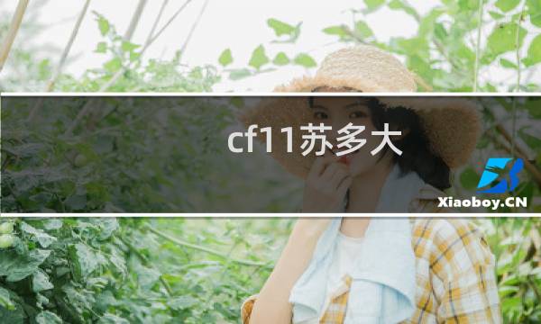 cf11苏多大