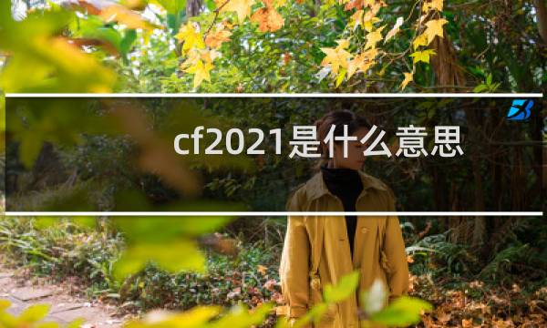 cf2021是什么意思