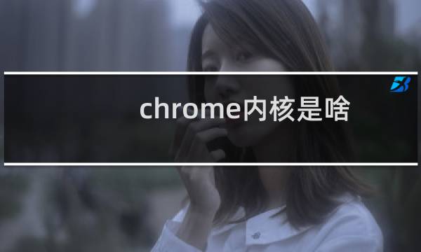 chrome内核是啥