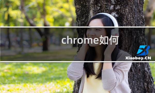 chrome如何