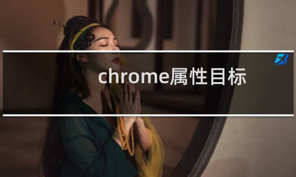 chrome属性目标