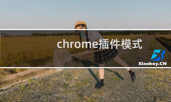 chrome插件模式