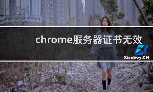 chrome服务器证书无效