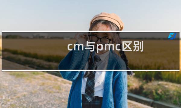 cm与pmc区别