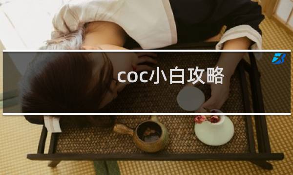 coc小白攻略