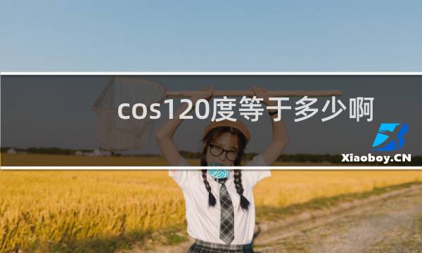 cos120度等于多少啊