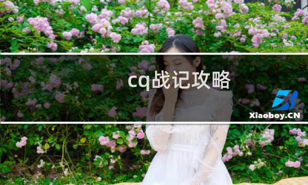 cq战记攻略