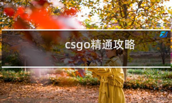 csgo精通攻略