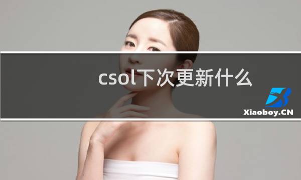 csol下次更新什么