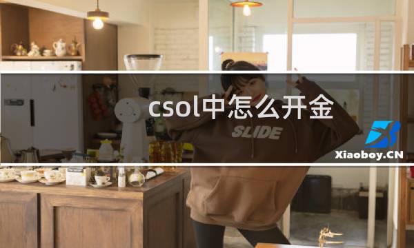 csol中怎么开金