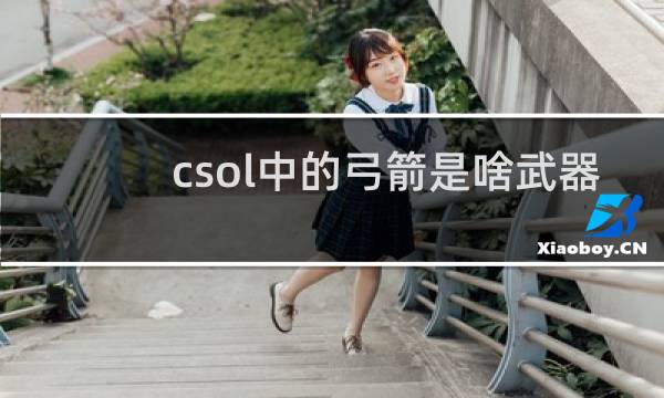 csol中的弓箭是啥武器