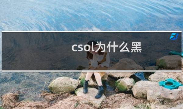 csol为什么黑