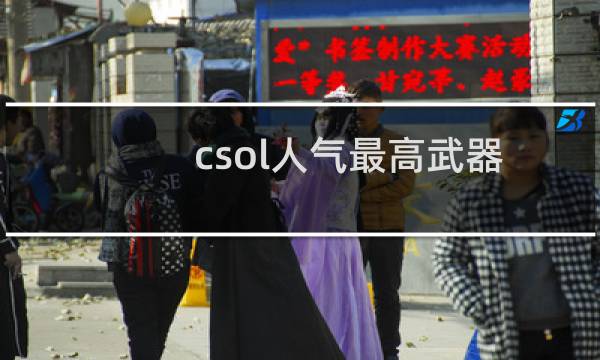 csol人气最高武器