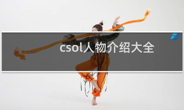 csol人物介绍大全