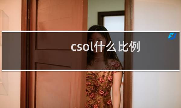 csol什么比例
