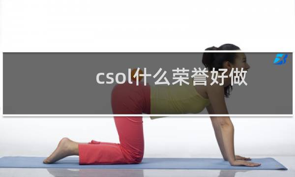 csol什么荣誉好做