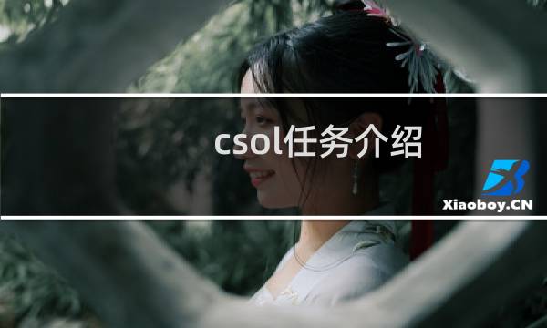 csol任务介绍