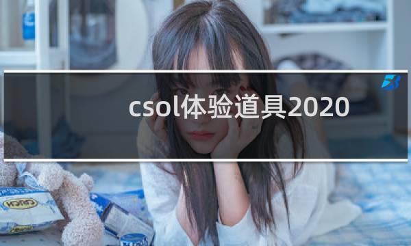 csol体验道具2020