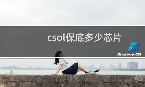 csol保底多少芯片
