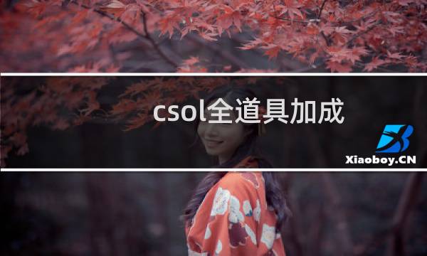 csol全道具加成