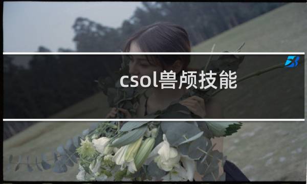 csol兽颅技能