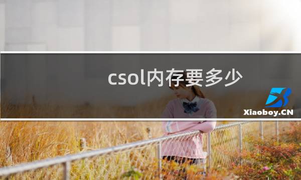 csol内存要多少