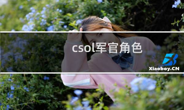 csol军官角色