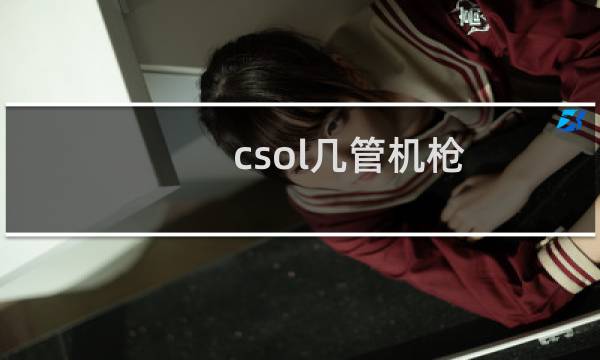 csol几管机枪