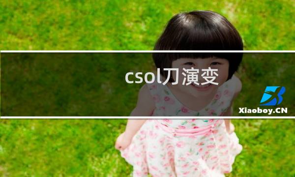 csol刀演变