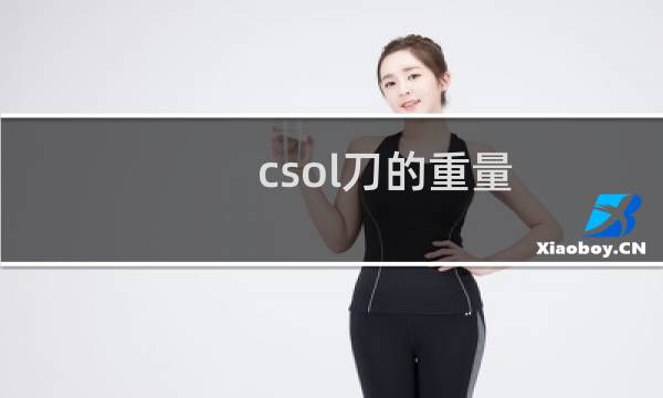 csol刀的重量