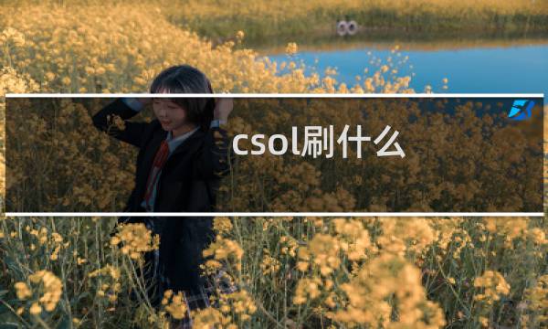 csol刷什么