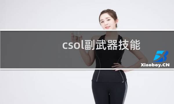csol副武器技能