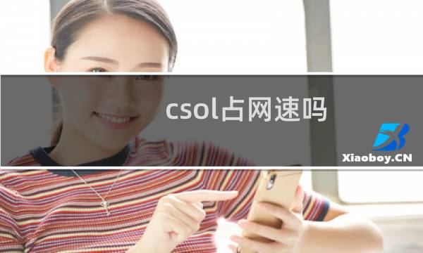 csol占网速吗