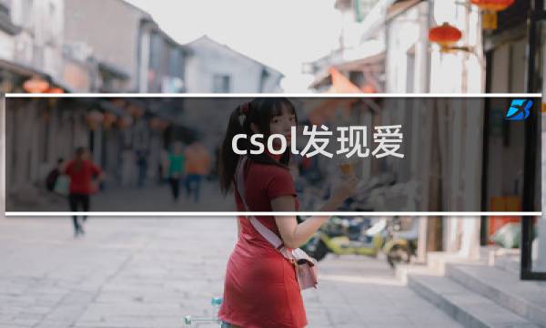 csol发现爱