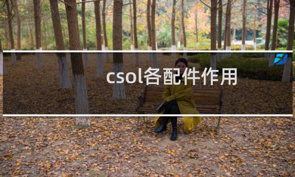csol各配件作用