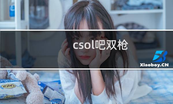 csol吧双枪