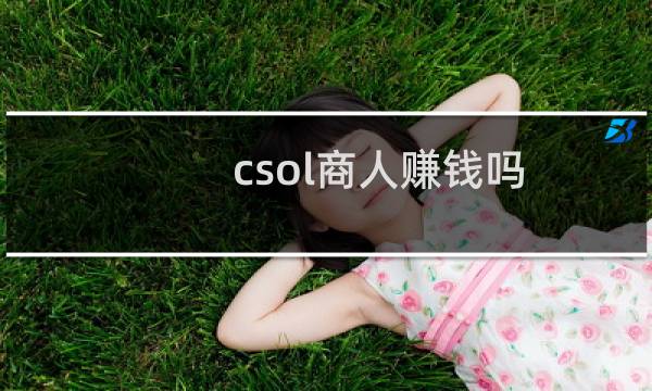 csol商人赚钱吗