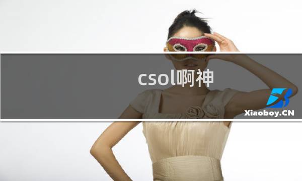 csol啊神