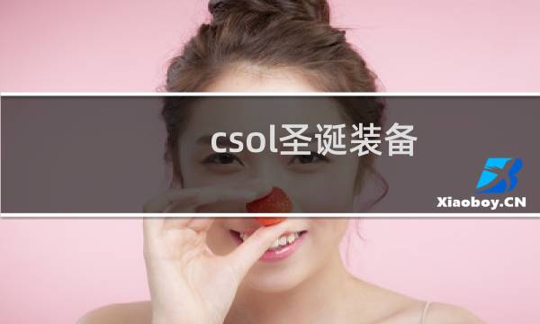 csol圣诞装备