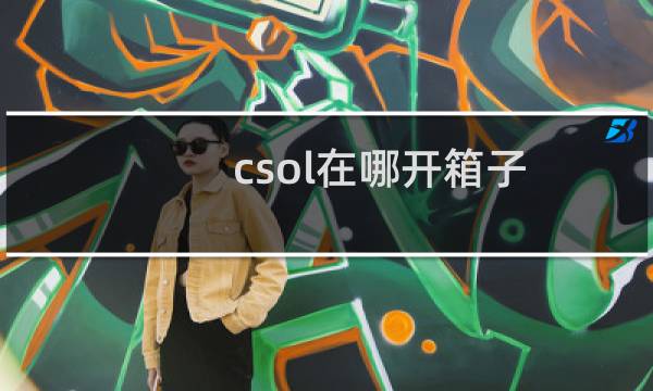 csol在哪开箱子