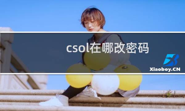 csol在哪改密码