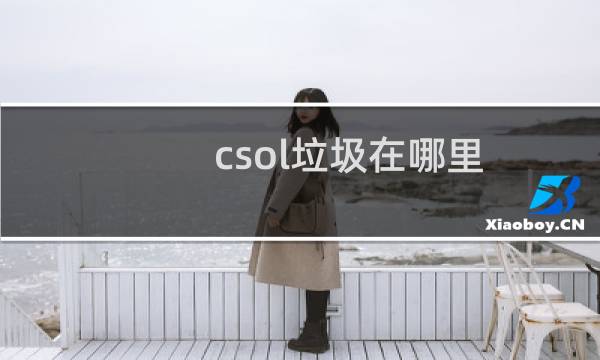 csol垃圾在哪里