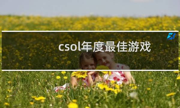 csol年度最佳游戏