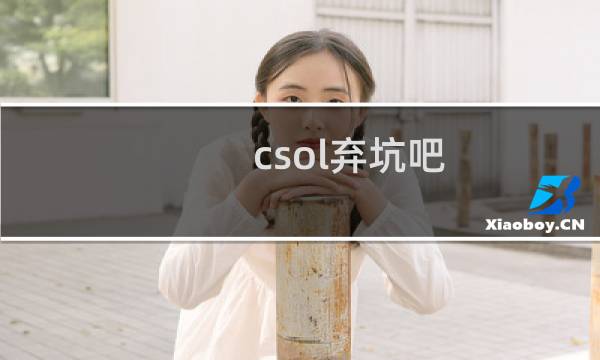 csol弃坑吧