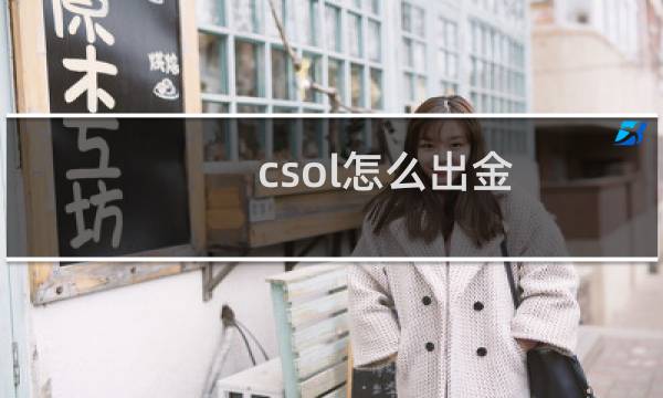 csol怎么出金