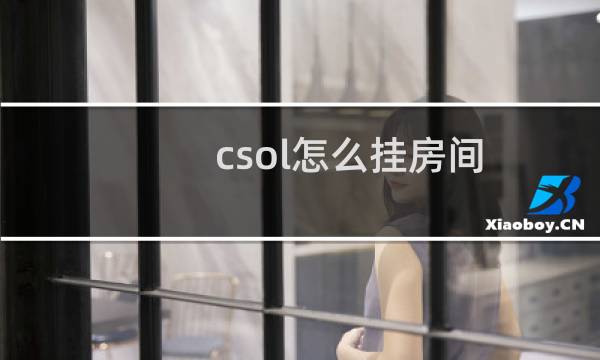 csol怎么挂房间