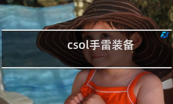 csol手雷装备