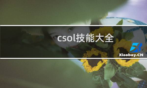 csol技能大全
