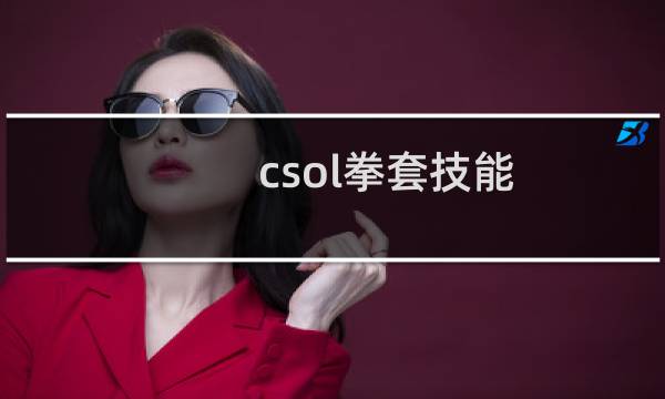 csol拳套技能